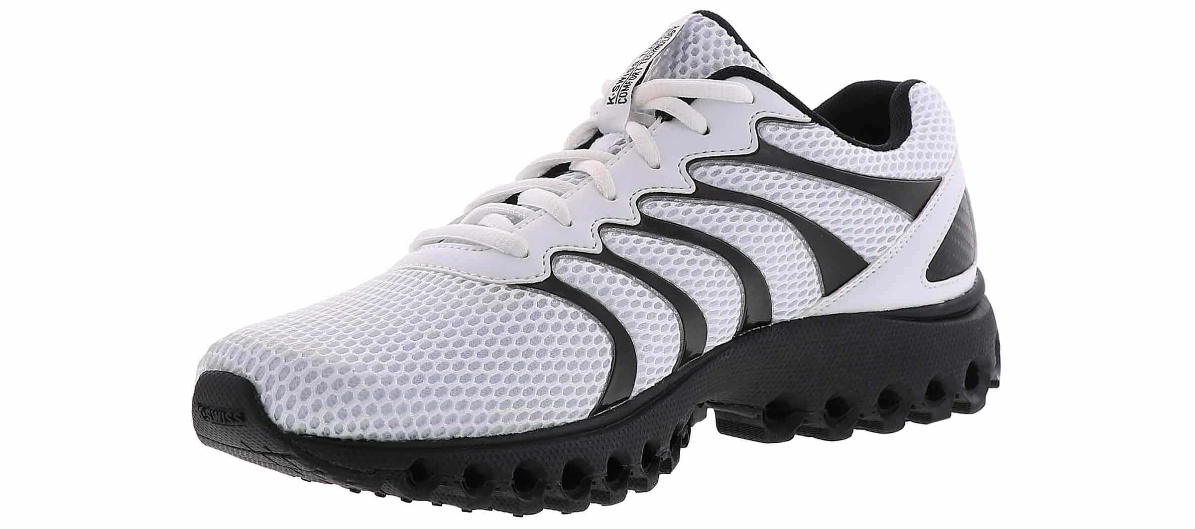K-Swiss Men\'s Tubes Sport Athletic Shoes – White/Black – Size 9.5-‎ NEW Amazon.com | K-Swiss Men main image 2