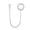White, variant on Suodoka Universal High Brightness Portable USB 18Pcs LED Lamp Bulbs Light for PC/ Laptop Black (15.6 inches / 39.5 cm)