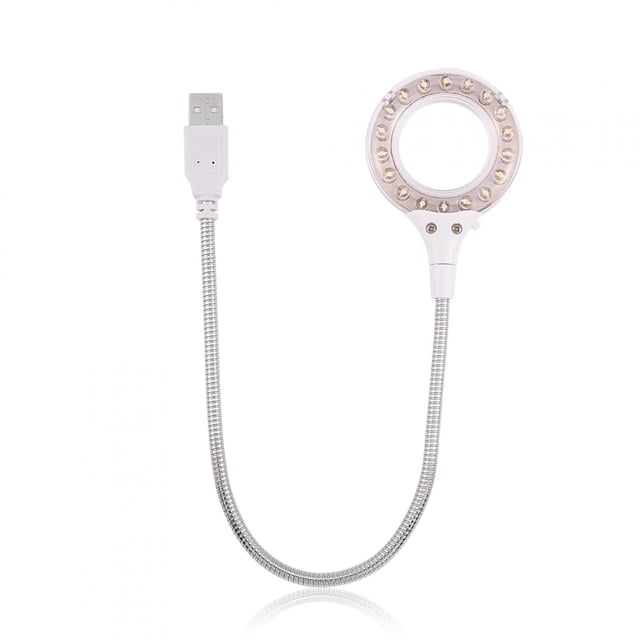 Lámpara LED Universal de alto brillo, portátil, USB, 18 Uds., luz Blubs para PC/portátil, color blanco