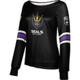 thumbnail image 2 of Girls Youth Epoch Lacrosse Black San Diego Seals Boat Neck Pullover Sweatshirt, 2 of 3