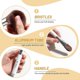 thumbnail image 2 of Makeup Brush Set 11Pcs Bamboo Synthetic Kabuki Brush Set Foundation Powder Blending Concealer Eye shadows Blush Cosmetics Brushes with Organizer Bag &, 2 of 4