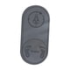 thumbnail image 5 of Jump Rope Mat de salto Almohadilla de aluminio sin colchón Slip de ejercicios Mujerizadora de salto para el gimnasio en casa Adultos Gris, 5 of 8