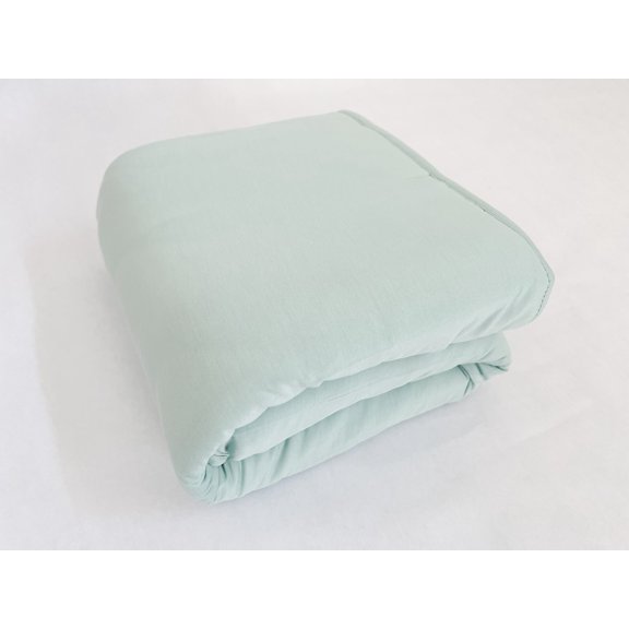 Bamboo Quilted Blanket in Tidewater
