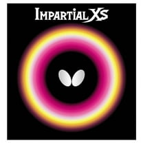 Butterfly Impartial XS Table Tennis Rubber, 1.9 mm, Red