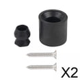 thumbnail image 1 of Soporte para puerta de remolque,Kit de soporte para puerta de remolque Goma La mayoría de las piezas de vehículos recreativos,Soporte para puerta parachoques de perfil bajo Multifuncional,Kit, 1 of 8