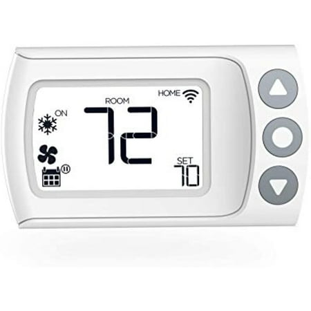 LUX - Smart Programmable Wi-Fi Thermostat - White