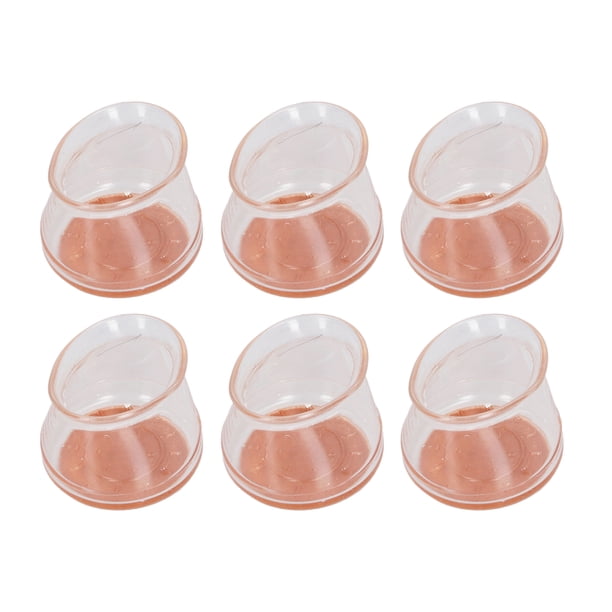 Almohadillas ANGGREK para patas de muebles TPR 24 unidades protectores de suelo fieltro