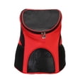 thumbnail image 2 of GROWTH TANK Cat Bookbag Approved Mesh Medium Use G Rucksack Bottom Stylish Holder Front Red, 2 of 7