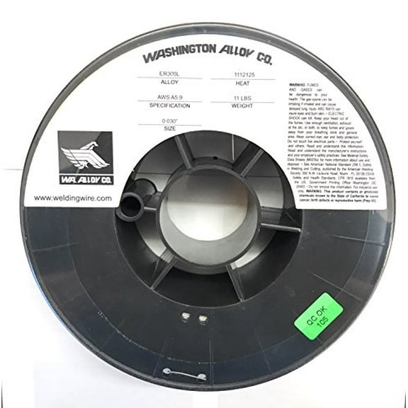 Washington Alloy 11 Lb. Spool Mig Welding Wire 309L Stainless Steel (.030 X 11 lb.)