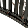thumbnail image 2 of Outsunny 4’ Metal Arch Backyard Garden Bridge with Safety Siderails, Delicate Scrollwork, & Easy Assembly, Black Bronze, 2 of 6