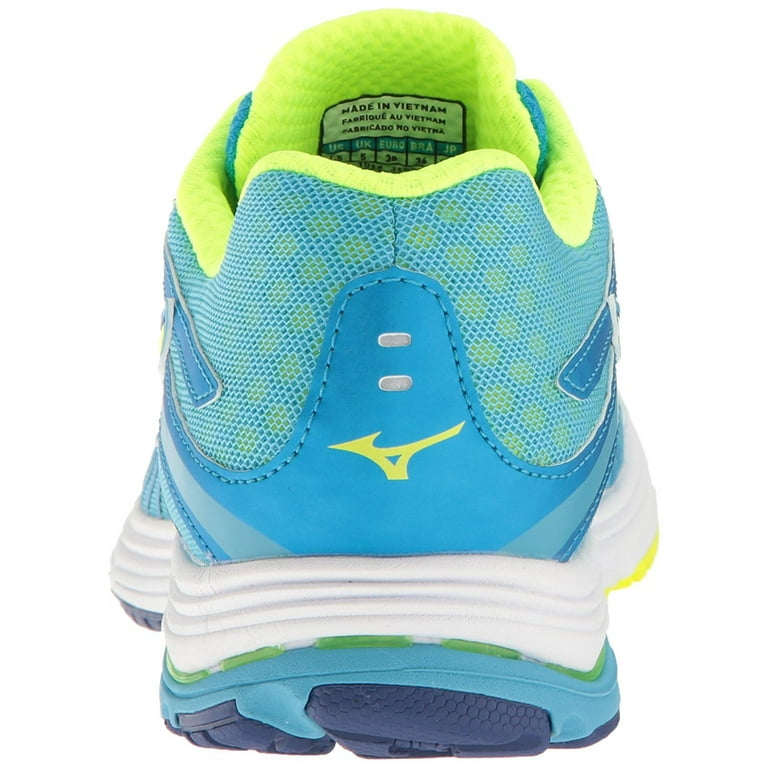 Mizuno Women s Wave Sayonara 4 Blue Orange Purple Ankle High