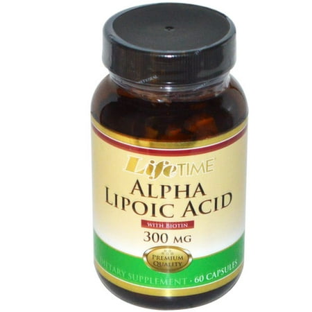 Acide alpha-lipoïque 300mg Lifetime 60 Caps