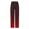 thumbnail image 4 of Puntoco Pantalones casuales largos para hombre Pantalones de pijama a cuadros holgados con estampado de cuadros casuales a la moda para hombre Pantalones largos, 4 of 4