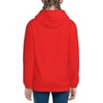 thumbnail image 6 of Naloa Red Teenage Zipper Hoodie, Long Sleeve Zip Up Hoodies Casual Jackets Tops for 7-12 Years-Small, 6 of 6