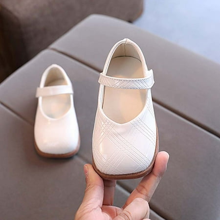 

Qepwscx Spring And Autumn Girls Uniform Shoes Performance Casual Single Shoes Small Leather Shoes Clearance