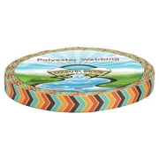 5/8 Inch Harvest Chevron Polyester Webbing Closeout