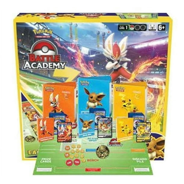 Juego de cartas coleccionables Pokémon Battle Academy 2022 Deck Set