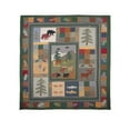 thumbnail image 2 of Patch Magic Quilts Up North Woods Quilt, Hand cut and Appliqued cotton fabric motifs - King, 2 of 2