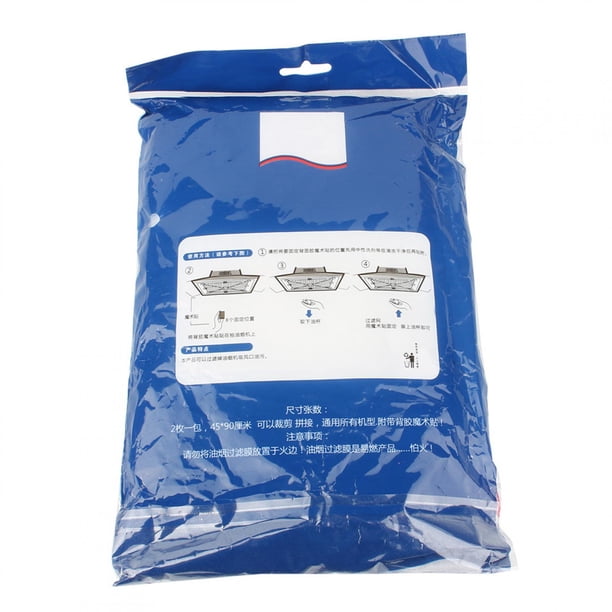 Filtro de Grasa para Campana Extractora, Limpiador Sanitario Conveniente, Escape de Succión, Telas no Tejidas, Aparato de Cocina