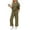 Army Green-A12, variant on Two Piece Sets for Women Summer Short Sleeve Lounge Sets for Women Casual Travel Outfits Wide Leg Tracksuits Gray M