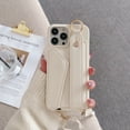 thumbnail image 6 of Wallet Card Holder Cover Crossbody Neckband Lanyard Wristband Wallet Leather Phone Case for iPhone 13 Pro Max, 6 of 6