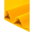 thumbnail image 5 of Falda midi acampanada de mujer INSPIRE CHIC, sólida, vintage, con cintura alta elástica y decoración de botones, color amarillo, 5 of 5