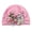 C, variant on 2024 New Girl Hats Toddler Baby Boys Girls Floral Print Knitted Cap Beanie Bowknot Elastics Turban Hat for Fashion Casual Outdoor Sports Caps (One Size,C)