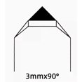 thumbnail image 1 of Diamond tools used for making shining texture on jewelry posalux diamond tools used on faceting machine diamond size 3mm, 1 of 5