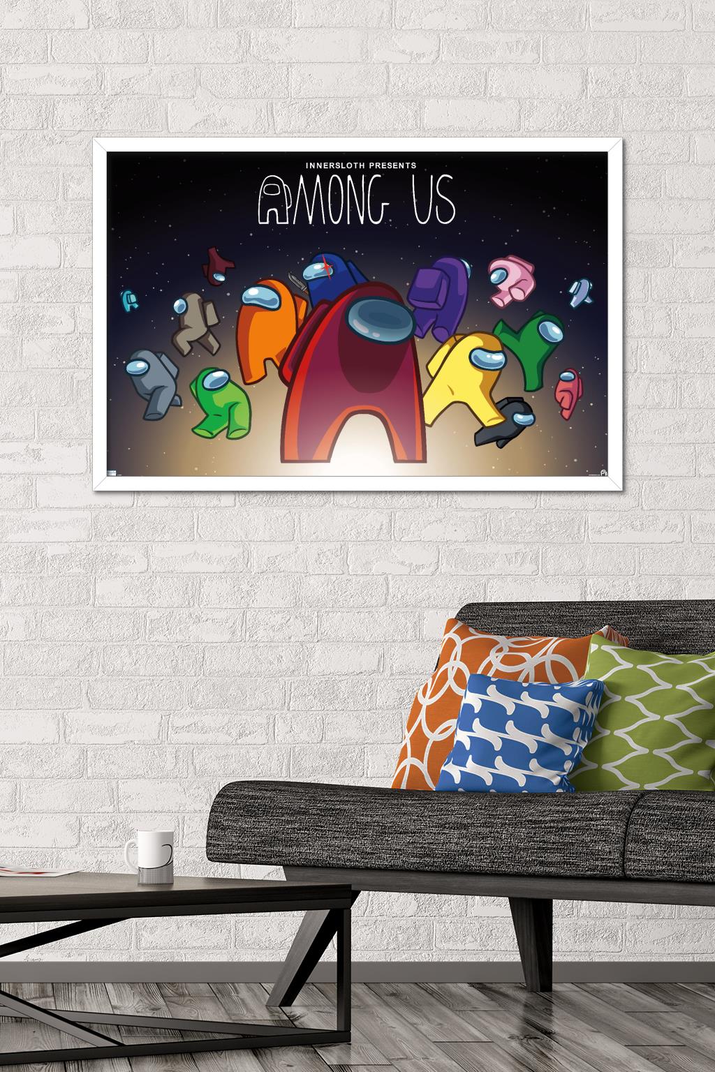 Among Us - Space Wall Poster, 22.375" x 34" Framed