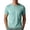 Green, variant on hoksml Men's Crew Neck Short Sleeve T Shirt Full Mesh Quick Dry Breathable Regular Fit Solid Athletic Top for Gym Running Daily Casual Wear
