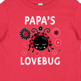 thumbnail image 4 of Inktastic Valentine's Day Papa's Lovebug Boys or Girls Baby T-Shirt, 4 of 5