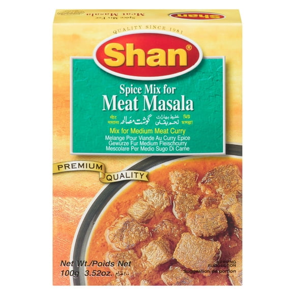 Recette et mélange d'assaisonnement Meat Masala de Shan 100 g