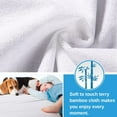 thumbnail image 6 of Comficlouds Waterproof Mattress Protector Terry Top Twin Size White, 6 of 11
