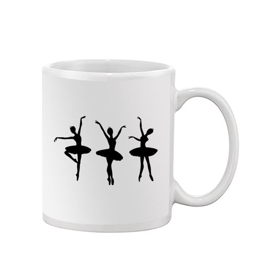 Ballerinas Silhouettes Dancing Mug Unisex's -Image by Shutterstock