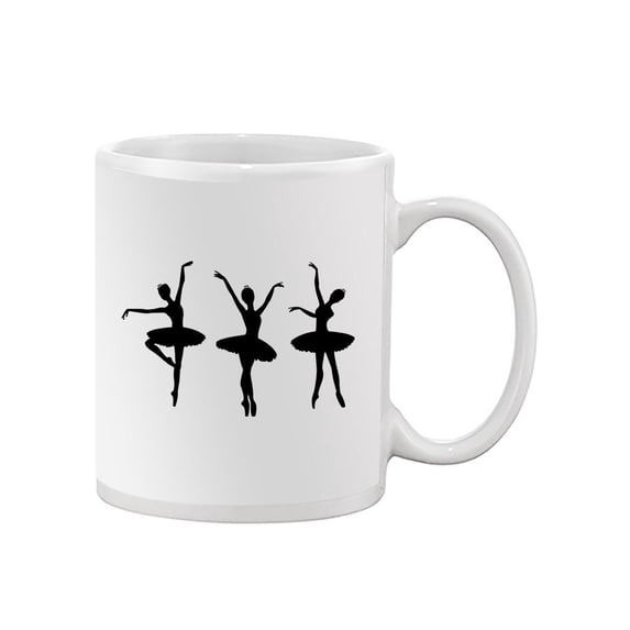 Ballerinas Silhouettes Dancing Mug Unisex's -Image by Shutterstock