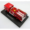 thumbnail image 4 of 1973 Ward LaFrance Ambassador Fire Engine (LACFD) Limited Edition to 3000 pieces Worldwide 1/50 Diecast Model by Iconic Replicas, 4 of 8