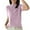 Light Purple, variant on Crew Neck Short Sleeve Knit T-Shirt for Women Basic Casual Top Soft Stretchy Comfortable Tee