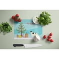 thumbnail image 3 of Caroline's Treasures CK3524LCB Borzoi Christmas Tree Glass Cutting Board Large, 12H x 16W, multicolor, 3 of 4