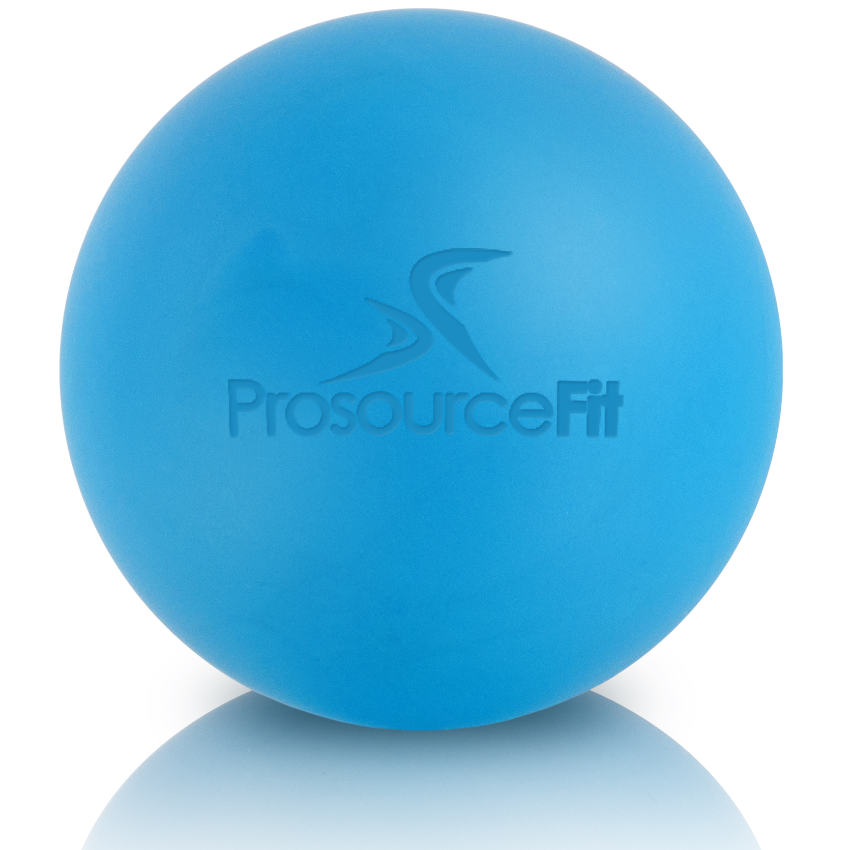 ProsourceFit Lacrosse Massage Ball for PostWorkout Recovery, Blue