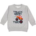 thumbnail image 2 of Inktastic Truck Yeah I'm Two Toddler Sweatshirt, 2 of 4