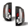 thumbnail image 2 of LED Tail Lights Assembly for 2014-2020 Toyota Tundra, Tail Rear lamps Replacement with Turn Signal Light/DRL/Brake Light/Reverse Light, Driver and Passenger side(Clear Lens), 2 of 10