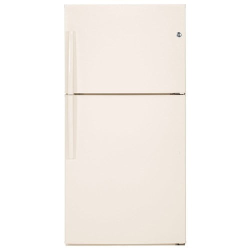 21 cu. ft. TopFreezer Refrigerator Bisque