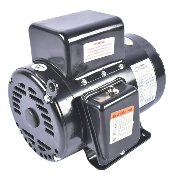 GELUOXI 7.5HP Air Compressor Electric Motor 3450RPM 184T Frame 230V Single Phase 2-3/4" Shaft Length