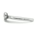 thumbnail image 4 of Stackable Expressions Sterling Silver Elephant Diamond Ring, 4 of 8
