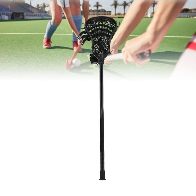 Lacrosse Stick, Aluminium Alloy 24 Inch Non Slip Rugged Structure Fun Toy for Kids and Adults Training Practice or Games