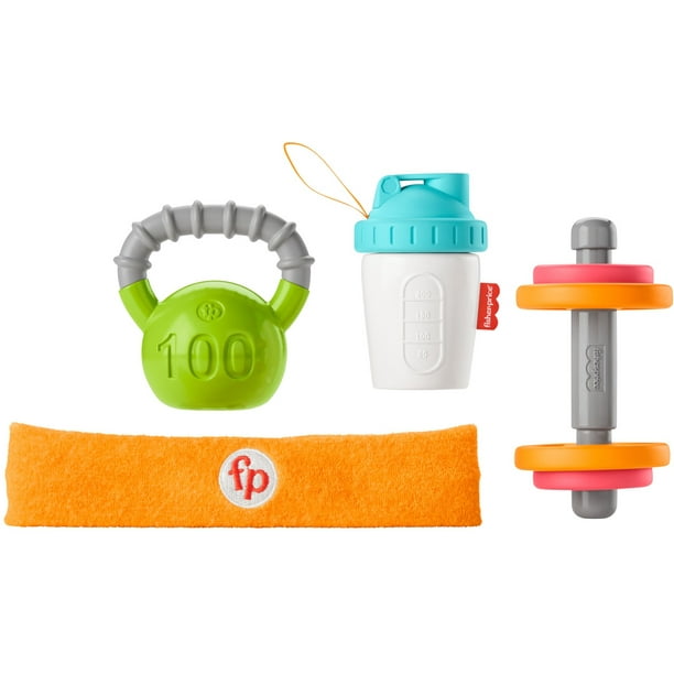 FisherPrice Baby Biceps Gift Set, 4Piece Infant Toys 3 Months and Up