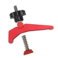 thumbnail image 1 of Hold Down Clamp T Track Quick Acting Aluminium Alloy Red T Slot CNC Router Clamp Kit for Woodworking, 1 of 22