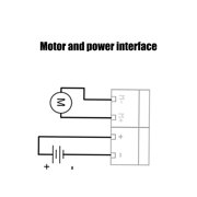 BTS7960 43A Motor Driver Module with Reverse Polarity & Thermal Management