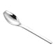 thumbnail image 2 of Cuchara de sopa gruesa y pesada de acero inoxidable, cuchara de mesa, cuchara de cena, cuchara para servir, 2 of 7