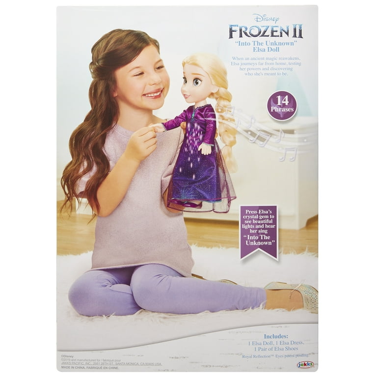 Disney Frozen 2 Princess Elsa Interactive Feature Doll sings 